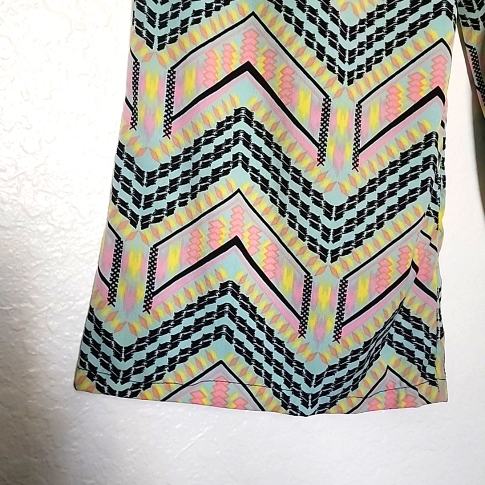 Dizzy Lissy Strapless Chevron Patterned Jumpsuit.… - image 7